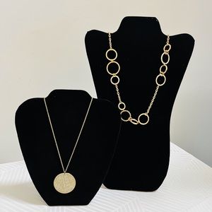 SOLD  Black Velvet Set of Jewelry Displays  SOLD